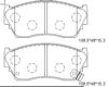 NISSA 4106072Y00 Brake Pad Set, disc brake